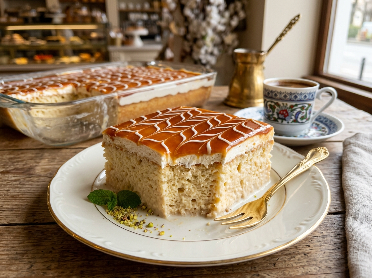 Classic Caramel Tres Leches Cake 🍮🥛