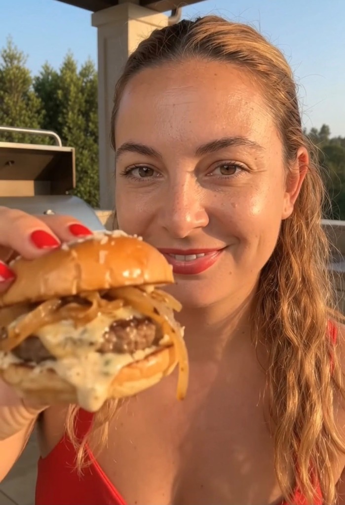 Mini Beef Smash Burgers in Creamy Parmesan Sauce